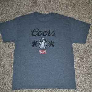 Coors Graphic T-Shirt in Gray